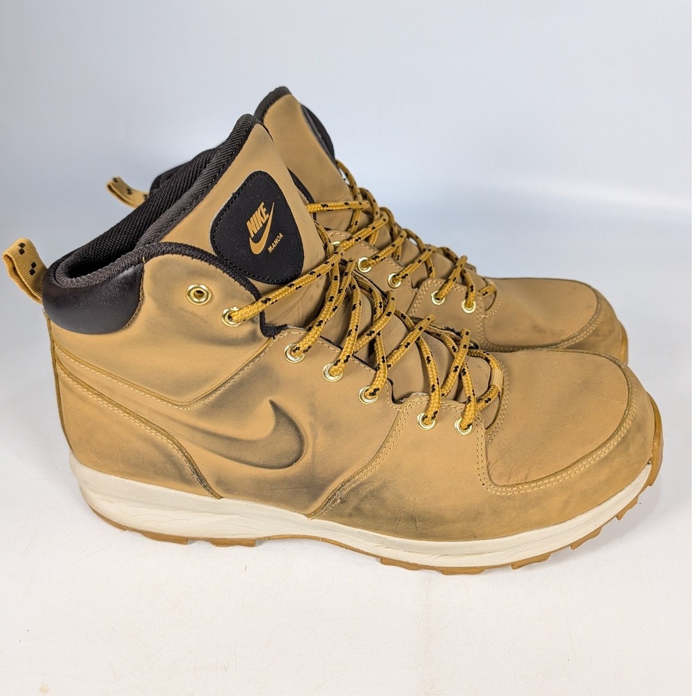Nike Manoa Leather Boots Mens 14 Haystack Brown ACG 454350-700